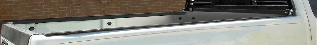 RF28NR – CATTLEMAN Bed Side Rail, Direct Fit Powder Coated Black Steel Not Compatible With Tool Box